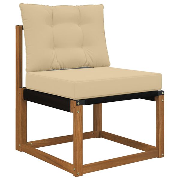 vidaXL Venkovn&iacute; pol&scaron;t&aacute;ř na pohovku 2 pcs B&eacute;žov&aacute; Polyester