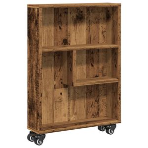 vidaXL &Uacute;zk&yacute; &uacute;ložn&yacute; voz&iacute;k old wood 48 x 13 x 68 cm kompozitn&iacute; dřevo