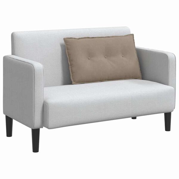 vidaXL Pol&scaron;t&aacute;ř na z&aacute;da Taupe 80 x 50 cm Mikrovl&aacute;kno