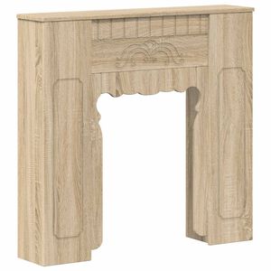 vidaXL R&aacute;m krbu Dub sonoma 93 x 20 x 89 cm Kompozitn&iacute; dřevo