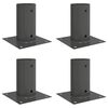 vidaXL Kulov&yacute; kotvov&yacute; kol&iacute;k 4 pcs Antracitov&aacute; 15 x 15 x 15 cm Kov