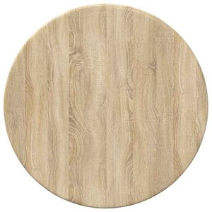 vidaXL Deska stolu &Oslash; 30 x 1,5 cm Kulat&yacute; Kompozitn&iacute; dřevo Dub sonoma
