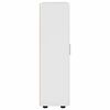 vidaXL Serv&iacute;rovac&iacute; skř&iacute;ň FLORIN Vysoce leskl&aacute; b&iacute;l&aacute; 55,5 x 29 x 103 cm