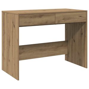 vidaXL Psac&iacute; stůl dub artisan 101 x 50 x 76,5 cm kompozitn&iacute; dřevo