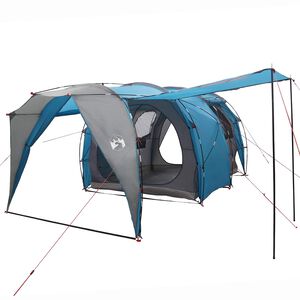 vidaXL Tunelov&yacute; stan Modr&aacute; 382 x 262 x 214 cm