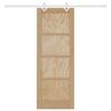 vidaXL Posuvn&eacute; dveře Hněd&aacute; 73,5 x 198,5 cm Masivn&iacute; borov&eacute; dřevo