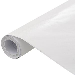 vidaXL F&oacute;lie na auto 2 ks 4D b&iacute;l&eacute; 100 x 150 cm + 50 x 150 cm