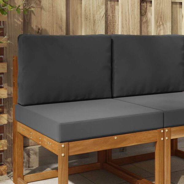 vidaXL Venkovn&iacute; pol&scaron;t&aacute;ř na pohovku 2 pcs Antracit Polyester