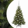 vidaXL Uměl&yacute; v&aacute;nočn&iacute; stromek s v&aacute;nočn&iacute;mi koulemi 150 cm 150 LED