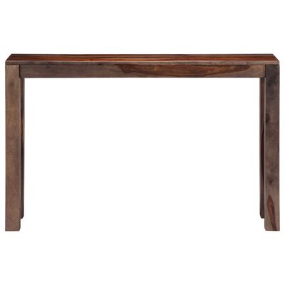 vidaXL Konzolový stolek šedý 120x30x76 cm masivní sheeshamové dřevo