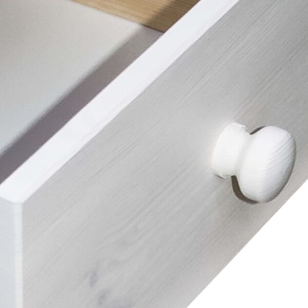 vidaXL Psac&iacute; stůl se 4 z&aacute;suvkami 110 x 50 x 74 cm masivn&iacute; borov&eacute; dřevo