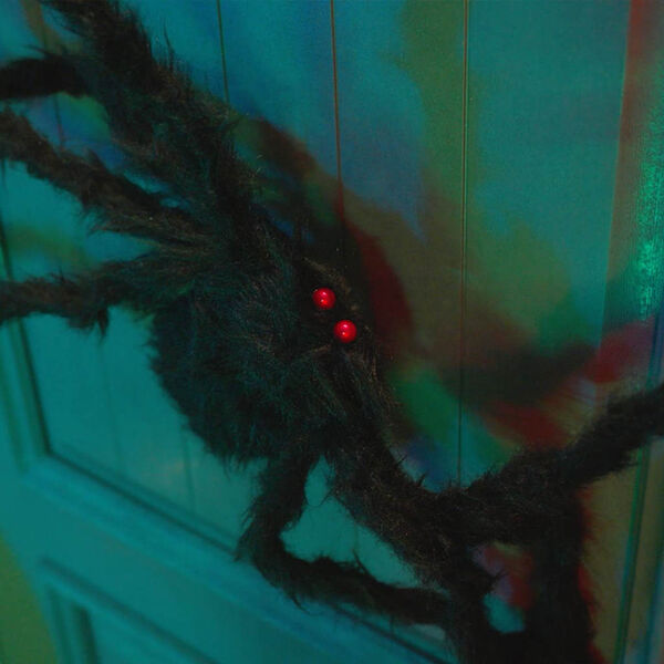 vidaXL Halloweensk&aacute; pavouč&iacute; dekorace 3 pcs Čern&aacute; 150 cm