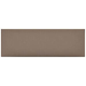 vidaXL N&aacute;stěnn&yacute; čeln&iacute;k 12 ks 90 x 30 cm Cappuccino textil
