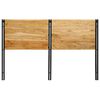 vidaXL Čelo postele 160 cm z masivn&iacute;ho dřeva ak&aacute;cie a železa