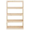vidaXL Knihovna / dělic&iacute; stěna 80 x 30 x 135,5 cm masivn&iacute; borovice
