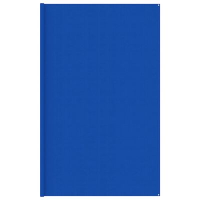 vidaXL Koberec do stanu 400 x 400 cm modrý HDPE