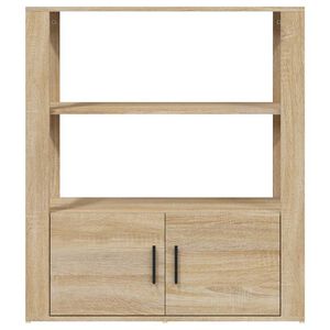 vidaXL Př&iacute;born&iacute;k dub sonoma 80x30x90 cm kompozitn&iacute; dřevo