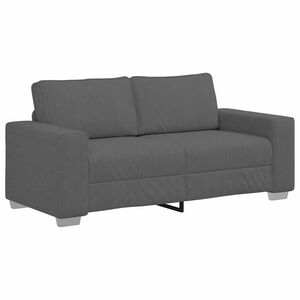 vidaXL Loveseat Sofa tmavě &scaron;ed&eacute; 180x77x82 cm man&scaron;estrov&aacute; tkanina