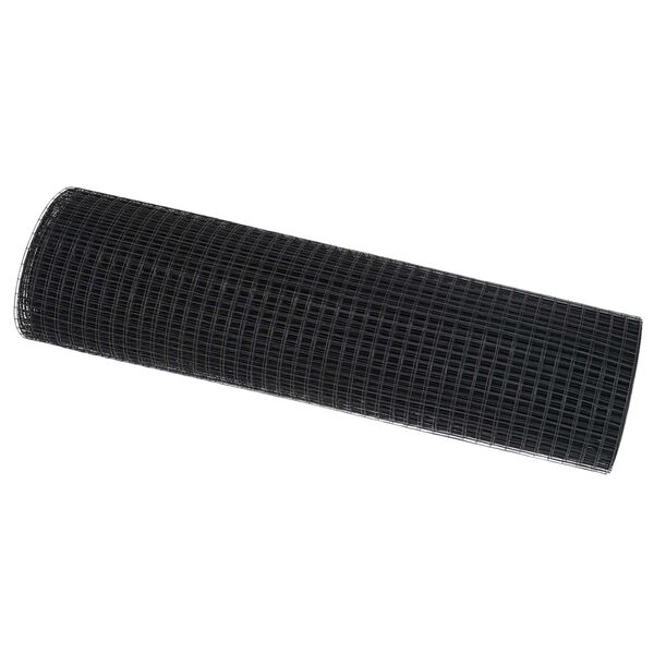 vidaXL Svařovaný drátěný plot Šedá 0.6 x 50 m Ocel