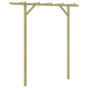 vidaXL Zahradn&iacute; pergola 205 x 40 x 203 cm dřevo