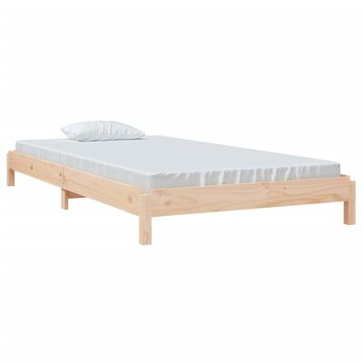 vidaXL Stohovatelná postel 100 x 200 cm masivní borovice