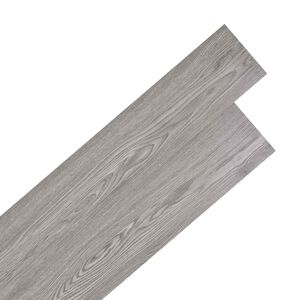 vidaXL Samolepic&iacute; PVC podlahov&aacute; prkna Tmavě &scaron;ed&aacute; 30,5 x 61 cm 28 ks