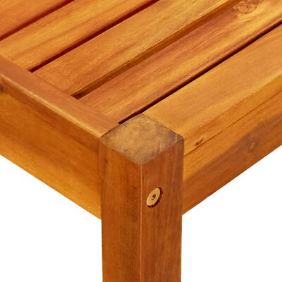 vidaXL Zahradní stůl 85 x 57 x 29 cm masivní akáciové dřevo