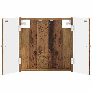 vidaXL Skř&iacute;ň na terče EDE Star&eacute; dřevo 52,5 x 10,5 x 53,5 cm