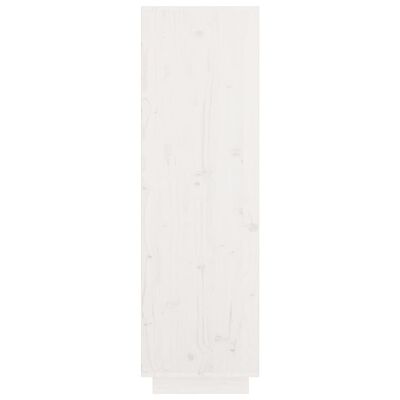 vidaXL Komoda bílá 74 x 35 x 117 cm masivní borové dřevo
