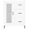vidaXL Skříň highboard bílá 69,5 x 34 x 180 cm kompozitní dřevo