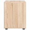 vidaXL Nočn&iacute; stolek VISNES dub sonoma 45x40x50 cm kompozitn&iacute; dřevo