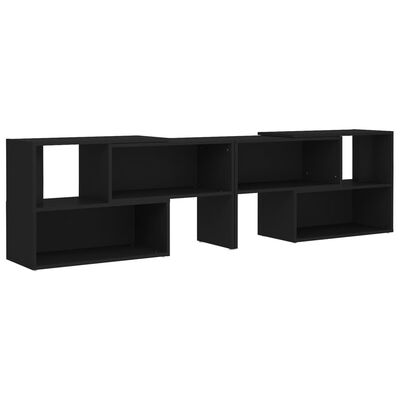 vidaXL TV skříňka černá 149 x 30 x 52 cm dřevotříska