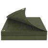 vidaXL Plachta s oky Zelen&aacute; 3 x 4 m 90 gsm PE
