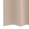 vidaXL Z&aacute;věsy na zatemněn&iacute; s kroužky 2 pcs Taupe 225 x 140 cm