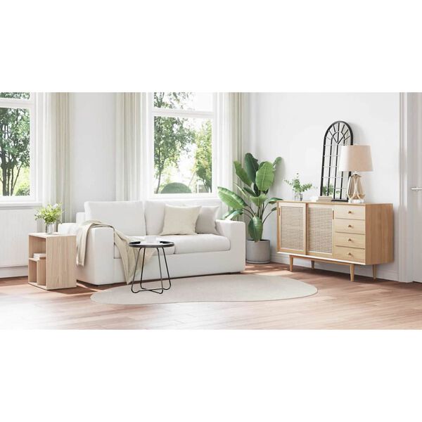 vidaXL Kusov&eacute; koberce HUARTE P&iacute;skov&aacute; 160 x 230 cm Polyester