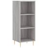 vidaXL Skř&iacute;ň highboard &scaron;ed&aacute; sonoma 34,5 x 34 x 180 cm kompozitn&iacute; dřevo