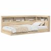 vidaXL Knihovna postel s čelo Sonoma dub 75 x 190 cm Kompozitn&iacute; dřevo