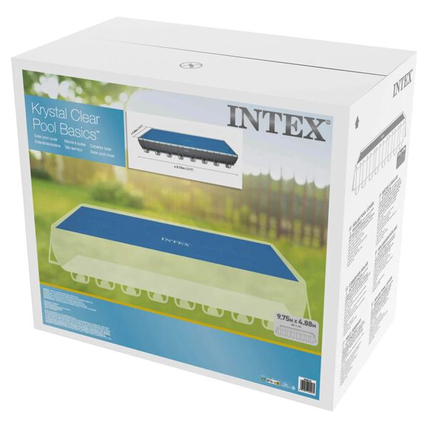 Intex Solární plachta na bazén modrá 960 x 466 cm polyethylen