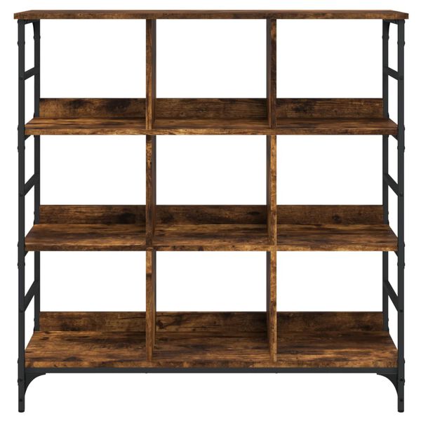 vidaXL Př&iacute;born&iacute;k kouřov&yacute; dub 102 x 32 x 103,5 cm kompozitn&iacute; dřevo