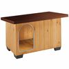 Ferplast Ps&iacute; bouda Baita 80 hněd&aacute; 102 x 70 x 65,5 cm 87015000