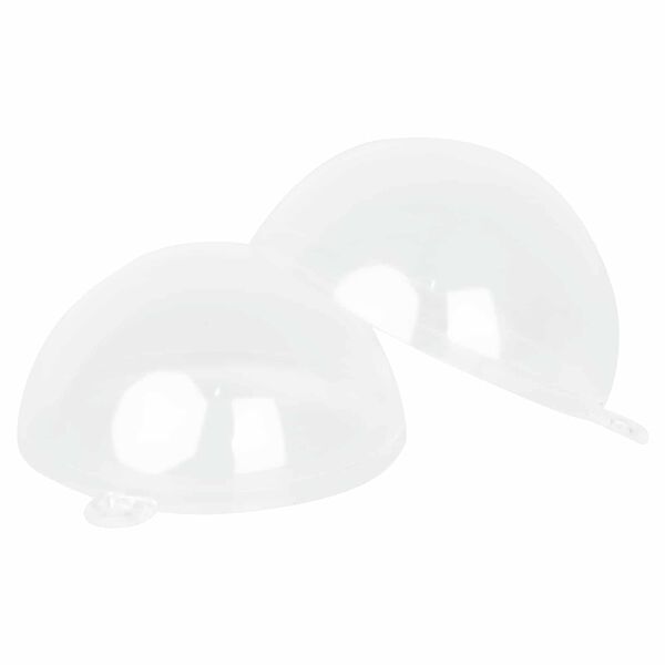 vidaXL Sada v&aacute;nočn&iacute;ch ozdob 50 pcs Transparentn&iacute; &Oslash; 5 cm