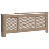 vidaXL Kryt na radi&aacute;tor MDF 205 cm