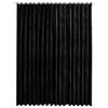 vidaXL Zatemňovací závěs s háčky sametový černý 290 x 245 cm