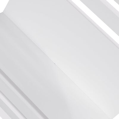 vidaXL Dřevěný stojan na časopisy volně stojící bílý