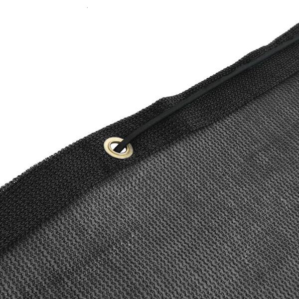 vidaXL S&iacute;ť na kontejner HDPE 3,5 x 5 m čern&aacute;