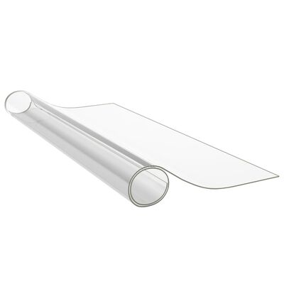 vidaXL Ochranná fólie na stůl průhledná 90 x 90 cm 1,6 mm PVC