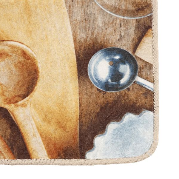 vidaXL Kuchyňsk&yacute; koberec v&iacute;cebarevn&yacute; 60x180 cm prateln&yacute;