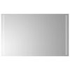 vidaXL Koupelnov&eacute; zrcadlo s LED osvětlen&iacute;m 50x80 cm