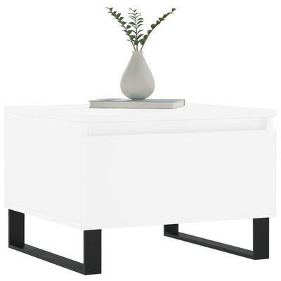 vidaXL Konferenční stolek bílý 50 x 46 x 35 cm kompozitní dřevo