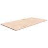 vidaXL Koupelnov&aacute; deska 100 x 50 x 1,5 cm neo&scaron;etřen&eacute; masivn&iacute; dřevo